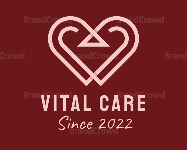 Dating Heart Valentines Logo