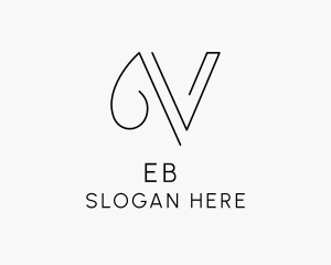 Fashion - Generic Business Letter V logo design