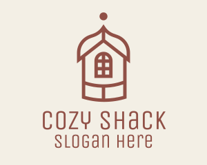 Shack - Red Turret Window logo design