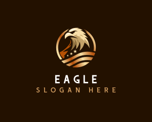 Eagle Aviation Veteran logo design