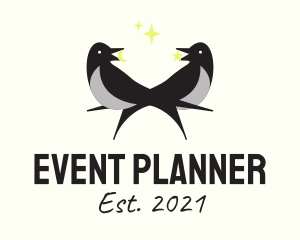 Planetarium - Lunar Crow Astronomy logo design