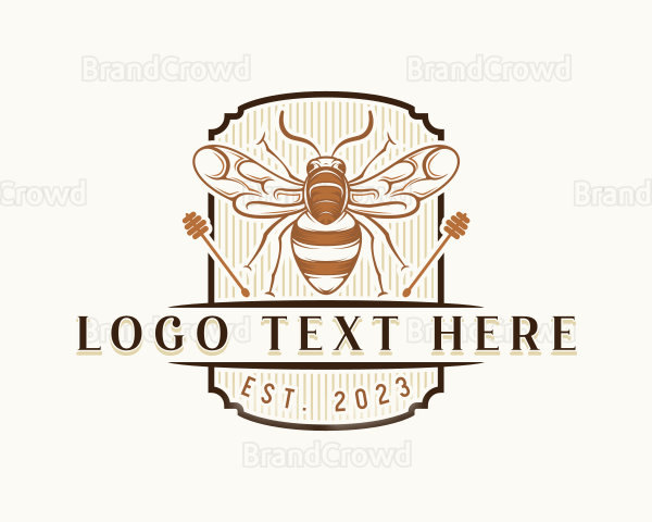 Honey Farm Harvest Logo