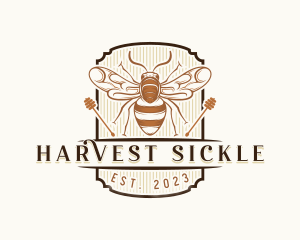 Honey Farm Harvest logo design