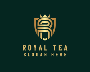 Royal Crown Letter R logo design