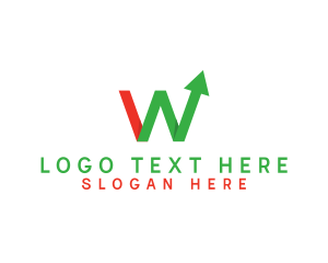 Minimalist - Logistics Arrow Letter W logo design