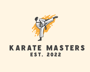 Taekwondo Martial Arts logo design