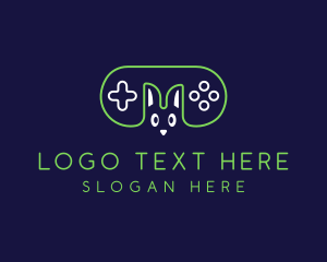 Blue Gamepad Logo - Turbologo Logo Maker