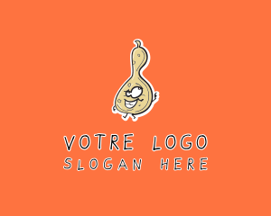 Cartoon Potato Veggie Logo