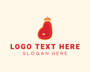 Steak - Steak Meat King logo design