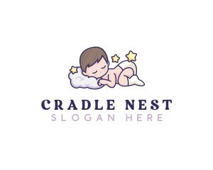 Sleeping Baby Dream logo design