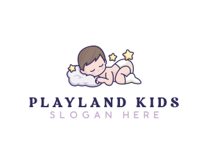 Sleeping Baby Dream logo design