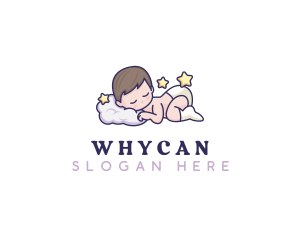 Sitter - Sleeping Baby Dream logo design