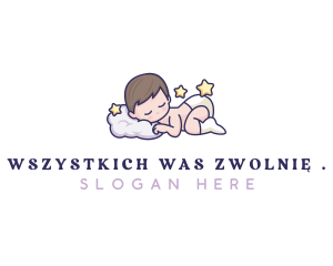 Sleeping Baby Dream logo design