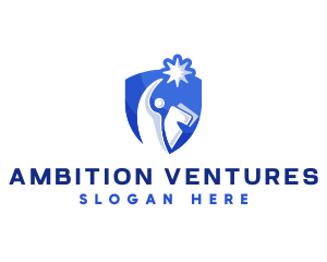 Ambition - Secured Human Success logo design