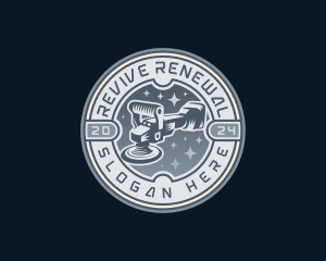 Restoration - Restoration Detailing Polisher logo design