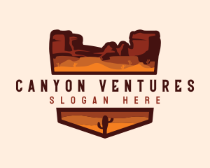 Canyon - Canyon Mountain Desert logo design