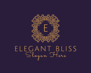 Pattern - Luxurious Ornament Beauty Salon logo design