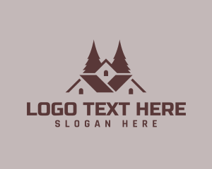 Tree - House Mortgage Property logo design
