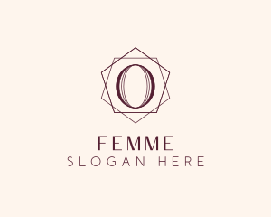 Fashion Boutique Letter O logo design