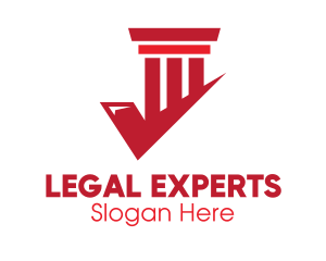 Lawyer - Check Pillar Lawyer logo design