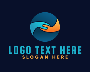 System - Professional Hand Media logo design