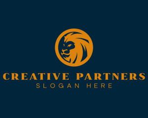  Lion Finance Trading logo design