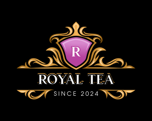 Elegant Shield Royal logo design