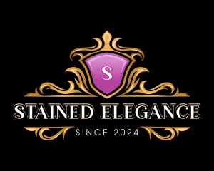 Elegant Shield Royal logo design