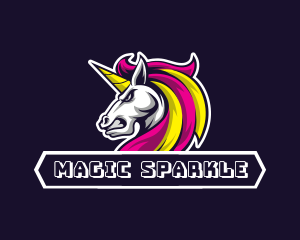 Unicorn Gaming Esport logo design