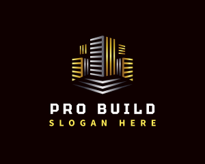 Building Construction Architecture logo design