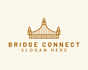 Bridge - Architecture Construction Bridge logo design