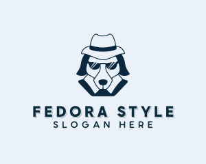 Detective Pet Dog logo design