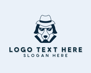 Detective Pet Dog Logo