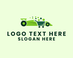 Commerce - Cart Car Shopping logo design
