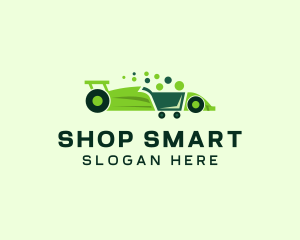 Shopping - Cart Car Shopping logo design