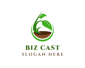 Tree Planting - Nature Plant Environment logo design