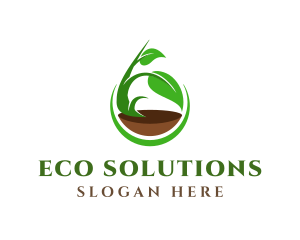 Nature Plant Environment logo design