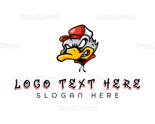 Duck Rebel Thug Logo