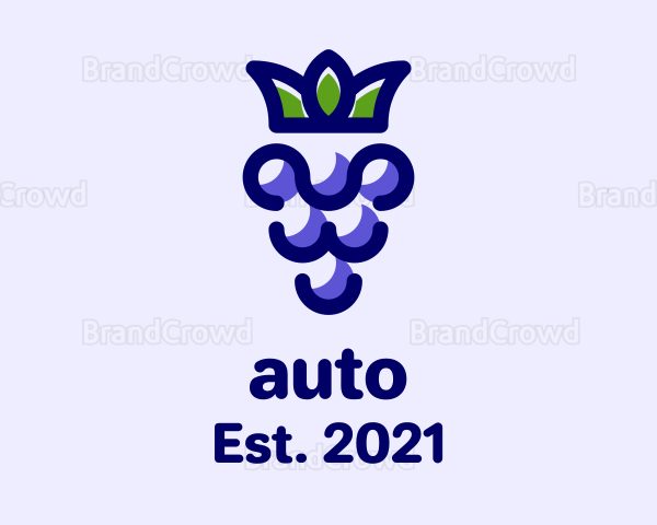 King Grape Fruit Logo