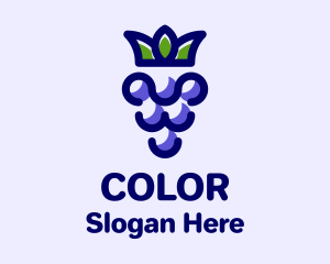 King Grape Fruit Logo