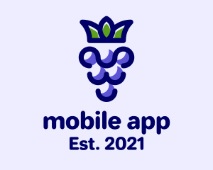 Juice Bar - King Grape Fruit logo design