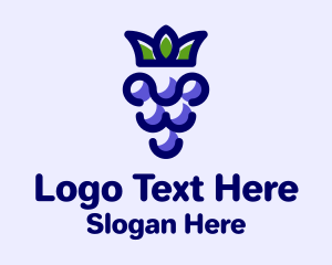 King Grape Fruit Logo