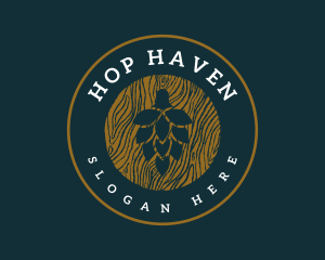 Premium Hops Brewery logo design