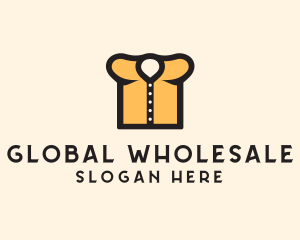 Wholesale - Button Shirt Clothing logo design