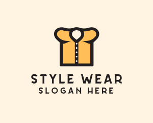 Wear - Button Shirt Clothing logo design