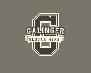 Retro Varsity Team  Logo