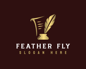 Quill Feather Ink logo design