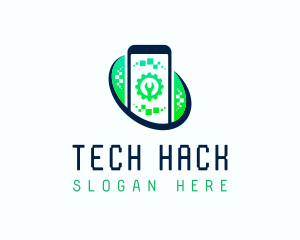 Smartphone Repair Tech logo design