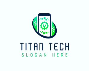 Smartphone Repair Tech logo design