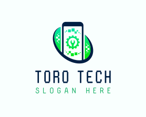 Smartphone Repair Tech logo design